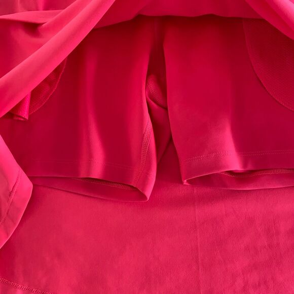 Nike Women's Dri-FIT Mid-Rise Golf Skirt Hyper Pink Size L Pockets‎ - Picture 5 of 11